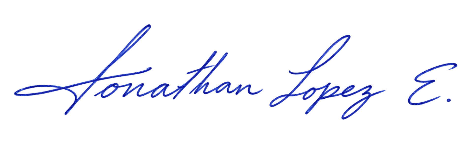 Firma del Arq. Jonathan López Espinosa